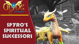 Glyde review - glyde the dragon,spyro's spiritual successor