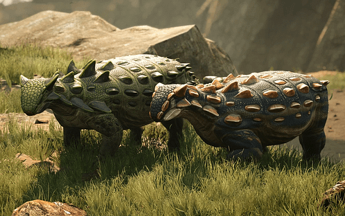 Anodontosaurus in-game path of titans